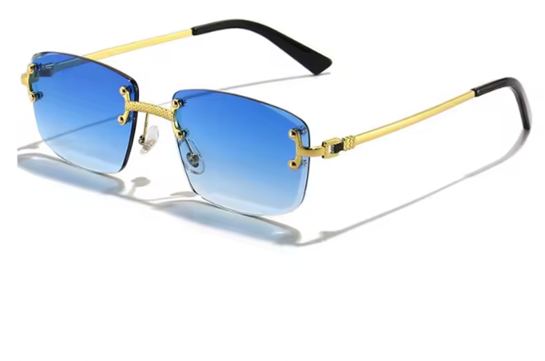 Lunettes C Gold Blue