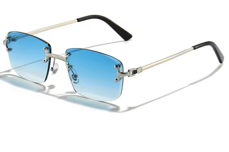 Lunettes C Silver Blue