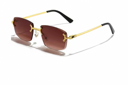 Lunettes C Gold Brown