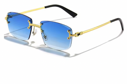 Lunettes C Gold Blue
